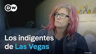 En Las Vegas, los sintecho viven a las sombras del brillo y la extravagancia