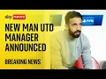 BREAKING: Manchester United appoint Ruben Amorim as their new Head Coach after sacking Erin ten Hag