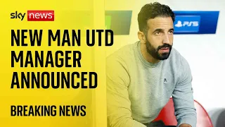 MANCHESTER UNITED BREAKING: Manchester United appoint Ruben Amorim as their new Head Coach after sacking Erin ten Hag