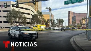 TR HOTEL La policía informa sobre la explosión de un Cybertruck frente al hotel de Trump en Las Vegas