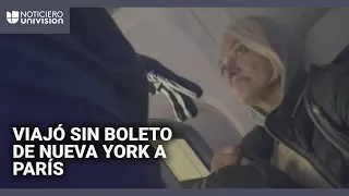 Mujer que se coló de polizona en un vuelo de Nueva York a París es ciudadana rusa y vive en EEUU