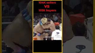 BITCOIN Bitcoin 104K Sellers vs 103K Buyers 😂 #shorts