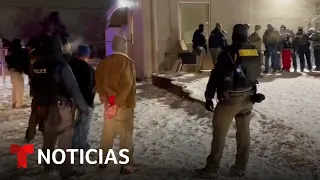 Reportan un gran despliegue de oficiales de ICE en varias ciudades de EE.UU. | Noticias Telemundo