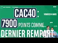 CAC40 : 7900 points comme DERNIER REMPART  - 100% Marchés - matin - 14/03/2025