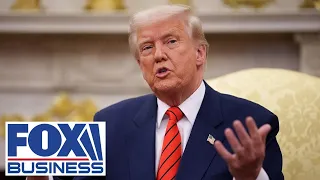President Trump delivers remarks and signs executive orders at an AI summit