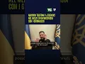 #Macron telefona a #Zelensky nel mezzo di un'intervista con i giornalisti