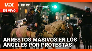 Arrestos masivos tras toque de queda en Los Ángeles | La Voz de la Mañana
