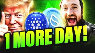 CARDANO 1 More Day To Massive Crypto Pump? Big Cardano ADA SUI News