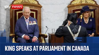 KEY Watch live: King opens Canada&#39;s parliament with key speech