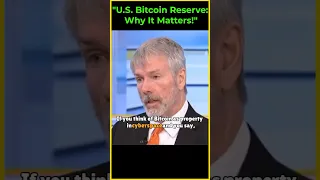 BITCOIN Why a U.S Strategic Bitcoin Reserve REALLY Matters! #shorts