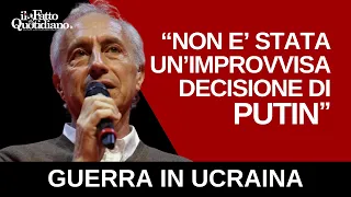 Travaglio al Festival èStoria: “La guerra in Ucraina non è stata un&#39;improvvisa decisione di Putin”