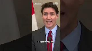 Canadian PM Justin Trudeau responds to U.S. importing tariffs against Canada and Mexico