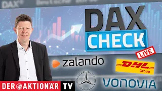 MERCEDES-BENZ GRP NA O.N. DAX-Check LIVE: DHL Group, Mercedes-Benz, Merck, Vonovia, Wacker Chemie, Zalando im Fokus