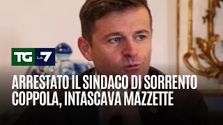 Arrestato il sindaco di Sorrento Coppola, intascava mazzette
