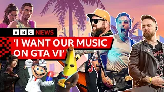 &#39;I want our music on GTA VI&#39;, say Download Festival bands | BBC News
