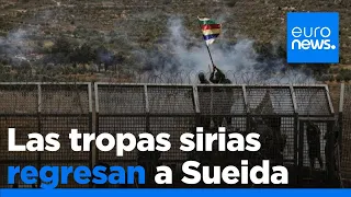 Las tropas sirias regresan a Sueida tras nuevos enfrentamientos entre drusos y beduinos