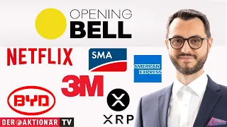 AMERICAN EXPRESS CO. Gewinnwoche an der Wall Street - Netflix, 3M, American Express, BYD, XRP, SMA Solar