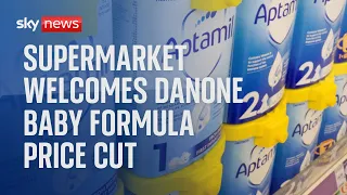 DANONE Baby formula: Iceland &#39;committed to making no money&#39; as Danone cuts price