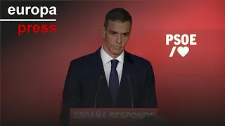 Sánchez envía carta a militancia en la que denuncia &quot;demolición moral&quot; y asegura que seguirá