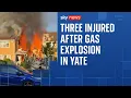 Three people taken to hospital after gas explosion near Bristol