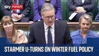 PMQs | Starmer U-turns on winter fuel at Prime Minister&#39;s Questions