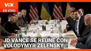 JD Vance se reúne con Volodymyr Zelensky | Noticias Univision 24/7