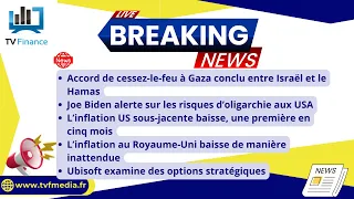 UBISOFT ENTERTAIN Gaza, Joe Biden, Inflation, Ubisoft : Actualités du 16 janvier par Louis-Antoine Michelet