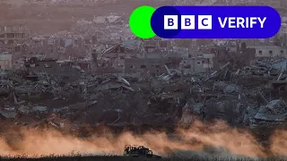 VERIFY BBC Verify investigates Gaza building demolitions | BBC News