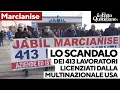 Lo scandalo della Jabil di Marcianise, 413 lavoratori lasciati a casa: la protesta