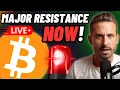 BITCOIN PRICE LIVE TRADING! (Can We Break?)