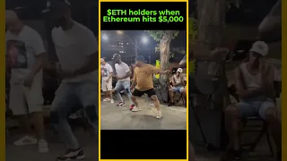 ETH Holders when it hits $5K 😂 #shorts
