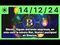 Bitcoin. Siguen entrando empresas, en este caso la minera Riot. Nuevo Lauchpool en Binance.