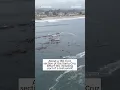 Section of Santa Cruz, CA wharf collapses following a large swell