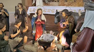 Hongrie : la crèche de l&#39;église franciscaine de Pécs