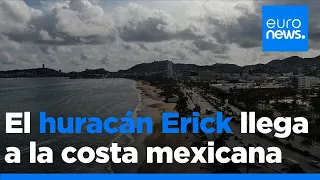 El huracán Erick impacta entre Oaxaca y Guerrero con vientos de 200 km/h
