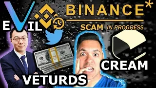 VECHAIN Vechain the VEHUSTLE: Binance CAUGHT!!  Sunny Lu CEO + CREAM | Part 2 $VET $VTHOR