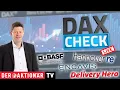 BASF SE NA O.N. - DAX-Check LIVE: BASF, Cancom, Continental, Delivery Hero, Encavis, Hannover Rück, Hypoport, MTU & Co