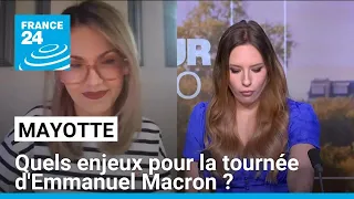 Mayotte : Quels enjeux pour la tournée d&#39;Emmanuel Macron ? • FRANCE 24