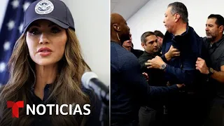 Noem informa sobre los arrestos en Los Ángeles durante las protestas contra la redadas de ICE
