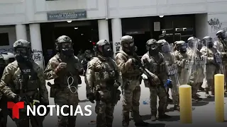 Trump apela a la Guardia Nacional y amenaza con detener a quien interfiera en los operativos de ICE