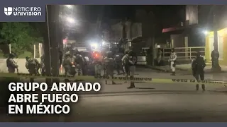 Hombres armados irrumpen un bar clandestino en México y matan a tiros a cinco personas: esto se sabe