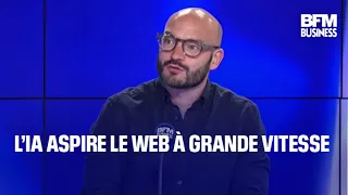 L’IA aspire le Web à grande vitesse