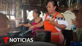 Cocinera mexicana exhibe los valores de la tradición indígena ante los ojos del mundo