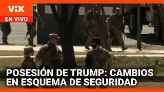 Así será el despliegue de seguridad para la posesión de Trump | Noticias Univision 24/7