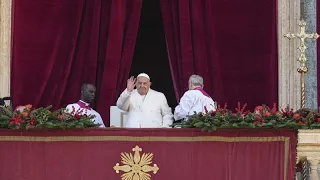 Papst Franziskus ruft dazu auf, &quot;den Klang der Waffen zum Schweigen zu bringen&quot;