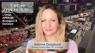APERAM 10/02 Clôture CAC 40: L'indice a cédé 0,82% vendredi. Actualité L'Oréal, APERAM, Bouygues, Euronext