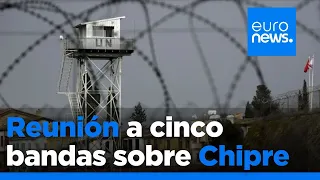 Reunión sobre el problema del norte de Chipre