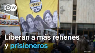 Se cumple nuevo intercambio de rehenes y prisioneros entre Israel y Hamás