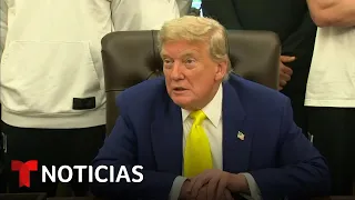 Encuesta muestra qué tanto se apoya que Trump se sume a la guerra contra Irán | Noticias Telemundo