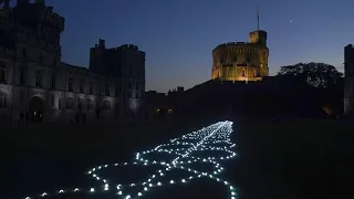 PLATINUM Une nuit illuminée pour le jubilé de platine d&#39;Elizabeth II